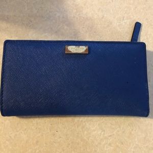 Kate Spade blue wallet